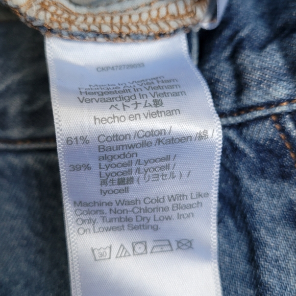 Madewell The Harlow Wide-Leg Jean in Fairson Wash 27 Baggy Straight Jeans NL203 - Picture 8 of 10